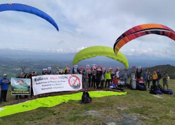 O parapente leva 5 meses esperando pola resposta da Secretaría Xeral para o Deporte sobre a protección do Larouco