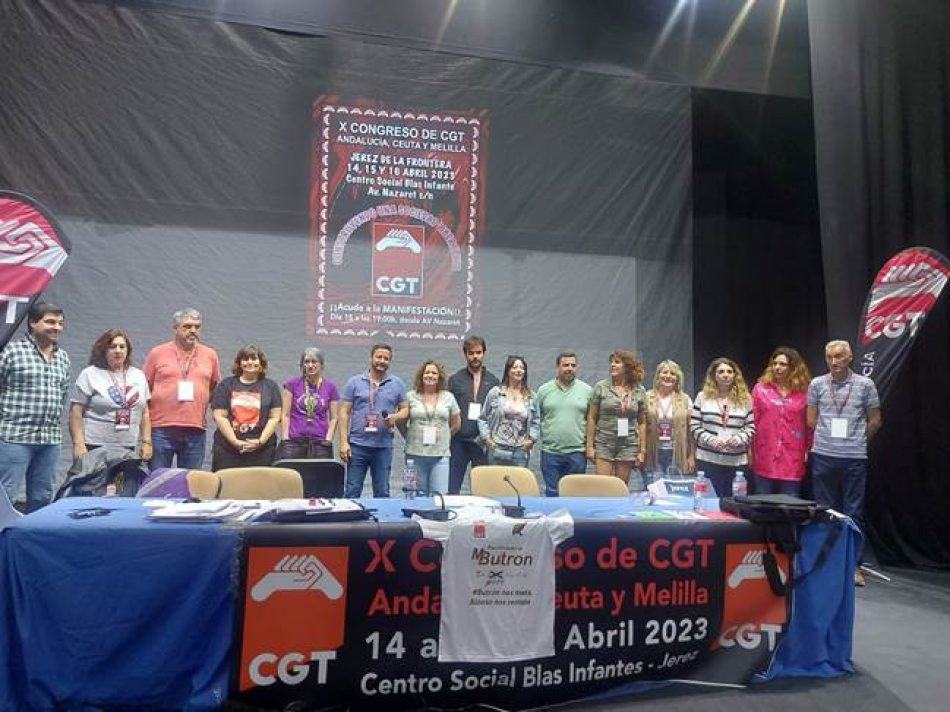 La CGT valora como un éxito su Congreso en Andalucía, Ceuta y Melilla