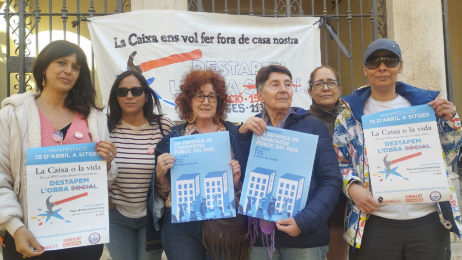 Aprobada en Sitges la primera moción impulsada por las inquilinas de VPO de La Caixa