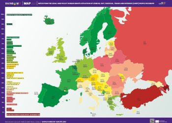 España escala del puesto 11º al 4º entre los países más respetuosos con los derechos LGTBI+, según ranking europeo
