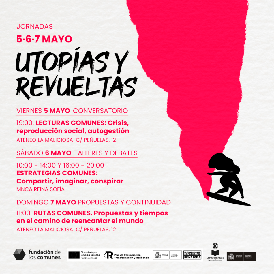 Encuentro Utopías y Revueltas: 5, 6 y 7 de mayo