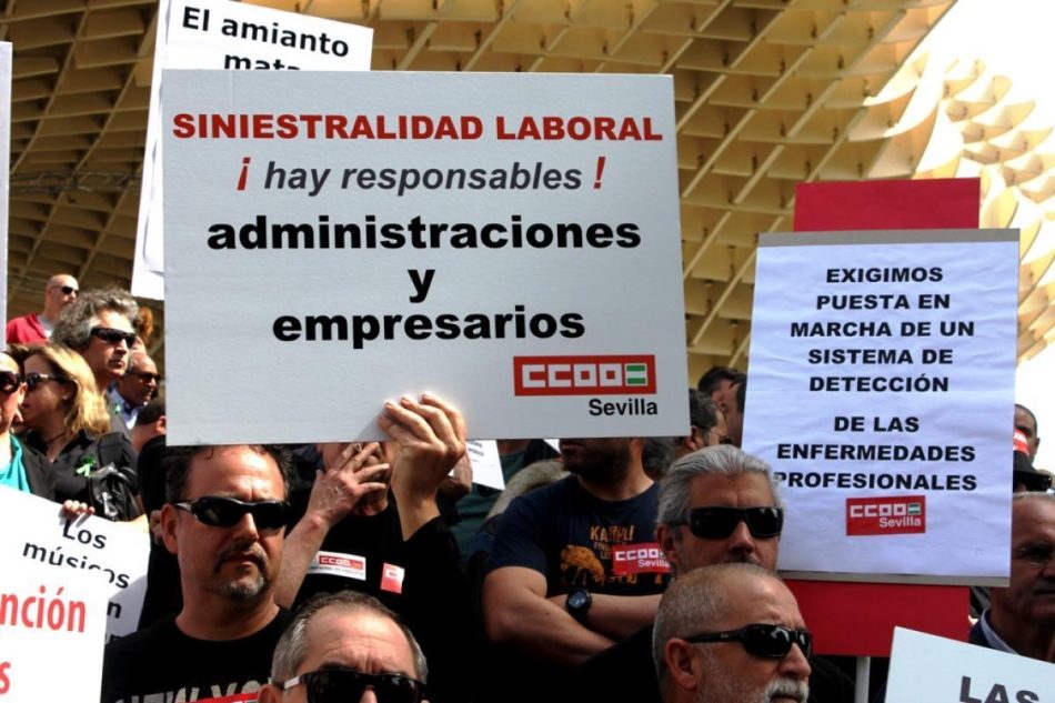 CCOO de Andalucía denuncia tres meses consecutivos de incremento en siniestralidad laboral: “Es una espiral que parece no tener fin”