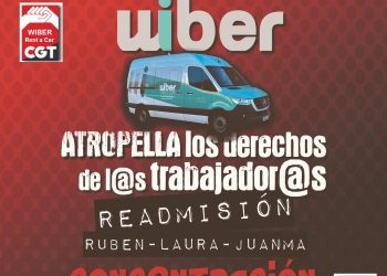 Wiber amenaza a CGT Andalucía mediante burofax por hacer pública la discriminación que practica la empresa