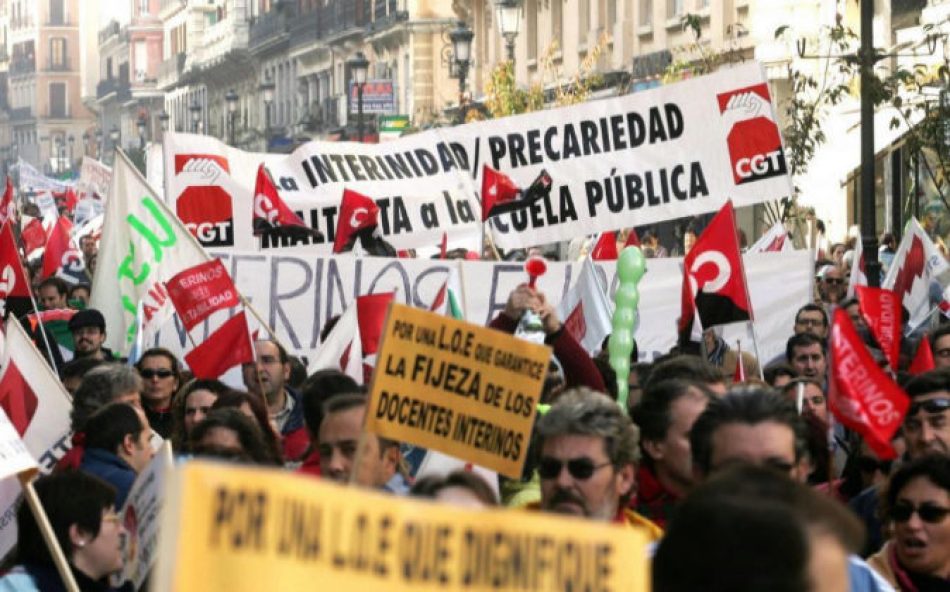 Los empleados públicos en abuso de temporalidad podrán consolidar plaza en un concurso extraordinario