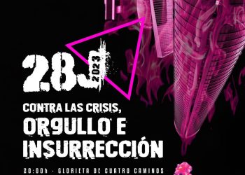 Manifestación de la Plataforma Orgullo Crítico Madrid 2023: 28J