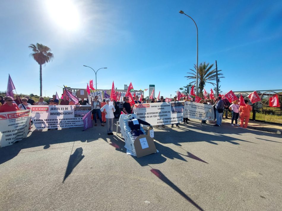 CCOO saluda el diálogo institucional sobre la residencia Tiempo Libre, aunque mantiene las protestas