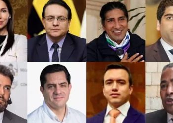 Ocho candidatos postulados para la presidencia de Ecuador