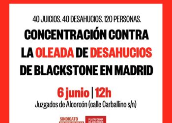 Blackstone prepara una oleada de desahucios en Madrid