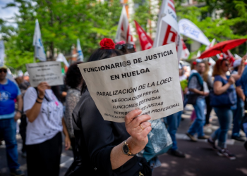 El personal de la Administración de Justicia celebra asambleas permanentes en sedes judiciales