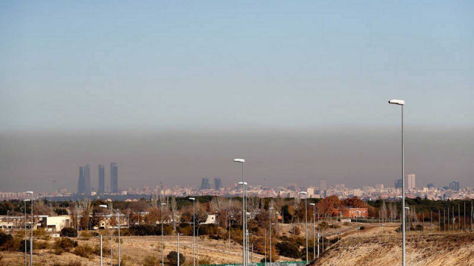 Advierten de un episodio prolongado de contaminación por ozono en la Comunidad de Madrid durante la ola de calor