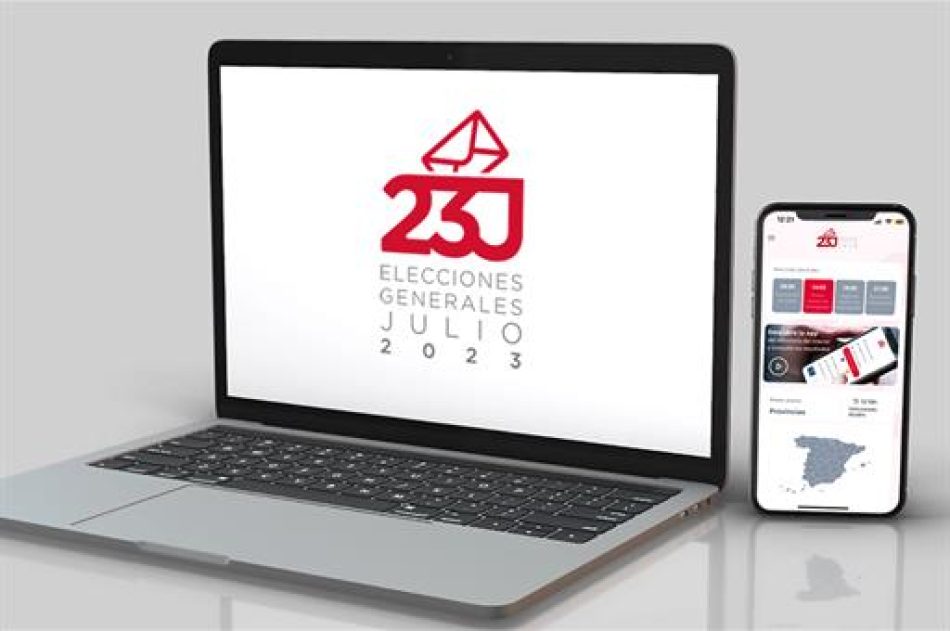 Una web y una app facilitarán el seguimiento en tiempo real de los resultados electorales del 23J