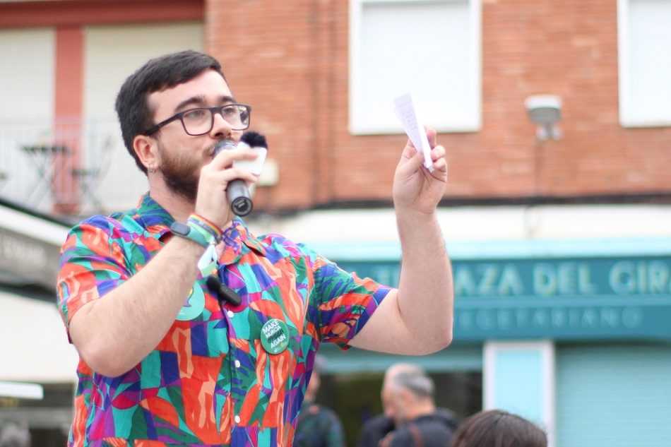 Alex Hidalgo, candidato al Congreso por Murcia: «SUMAR es el voto útil para mejorar la vida y la salud de la gente»