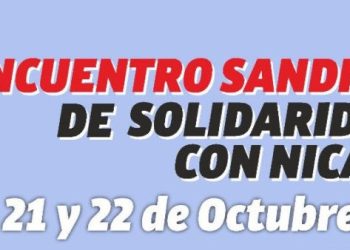 Apoyo al Encuentro Sandinista de Solidaridad con Nicaragua