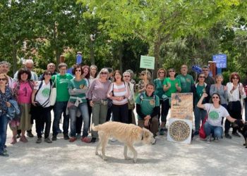 La plataforma Salvemos Nuestros Parques organiza la primera “termometrada” de Madrid, una medición masiva de temperatura