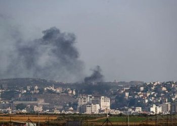 Israel bombardea el norte de la Franja de Gaza, Palestina