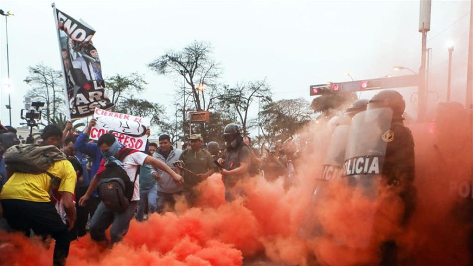 Perú: Heridos y detenidos en la nueva movilización contra Dina Boluarte