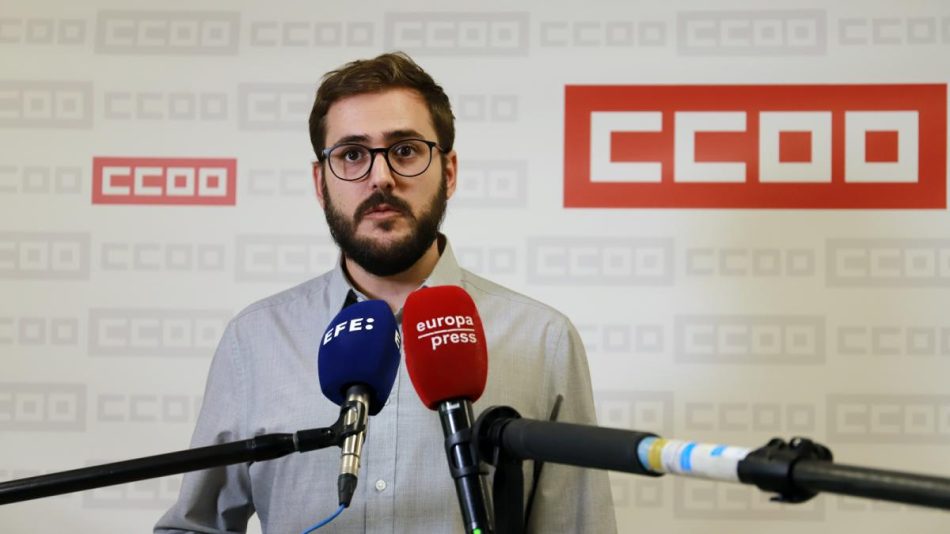 Adrià Junyent, secretario confederal de Juventud de CCOO: «El mercado de trabajo sigue mejorando en España»