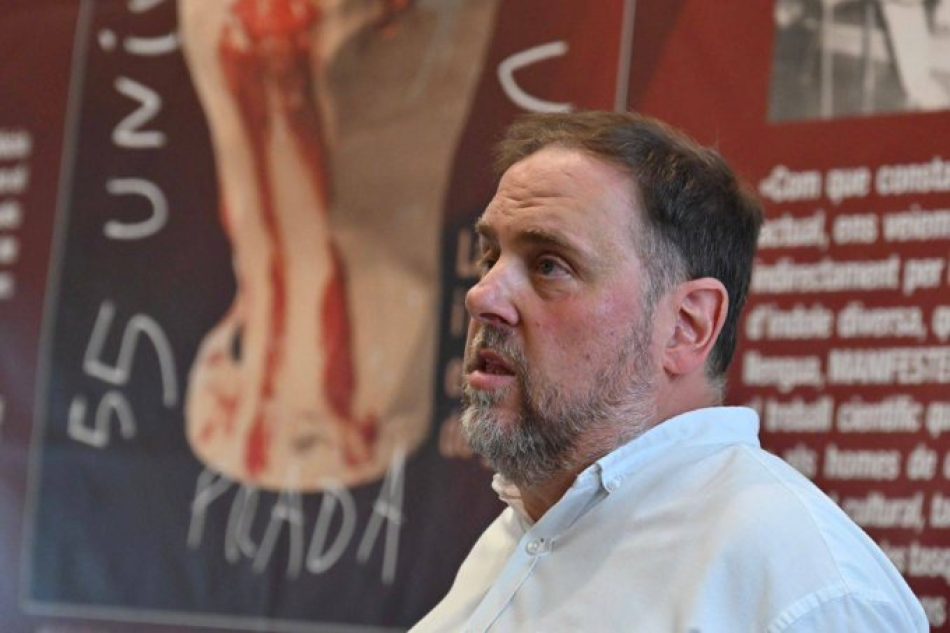 Junqueras (ERC) sostiene que la «desjudicialización» tiene que ser a través de una Ley de Amnistía