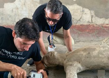 Nuevo análisis químico de los calcos de Pompeya confirma las muertes por asfixia