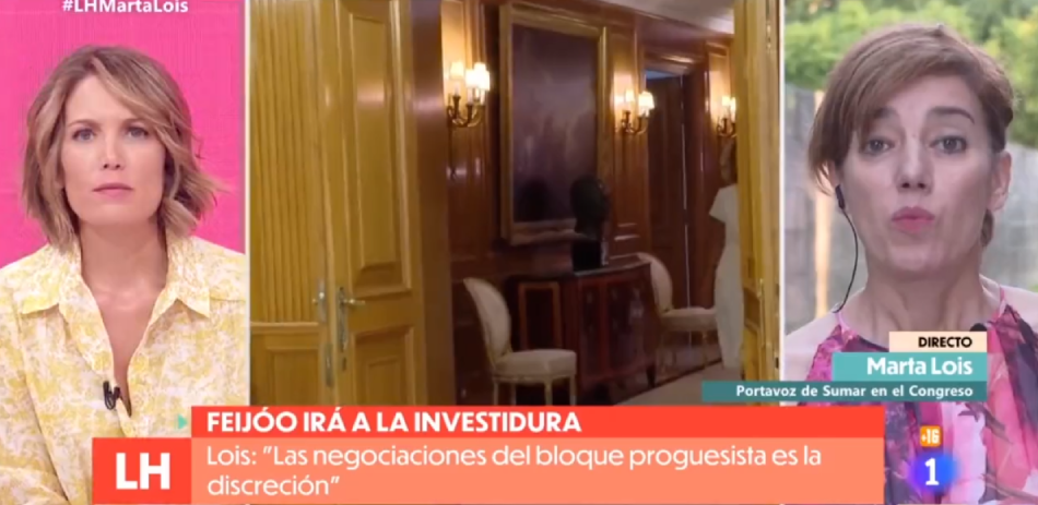 Sumar cree que el PSOE «podría compartir» su propuesta de amnistía y pide que la investidura de Feijóo sea cuanto antes