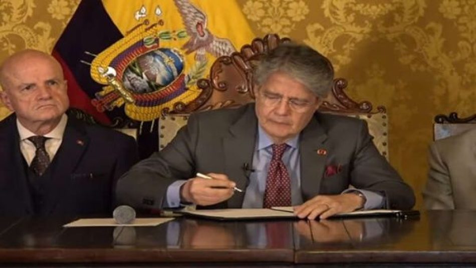 Presidente ecuatoriano decreta estado de excepción por 60 días