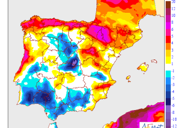 Protección Civil y Emergencias alerta por lluvias intensas y tormentas en amplias zonas de la Península y en Baleares