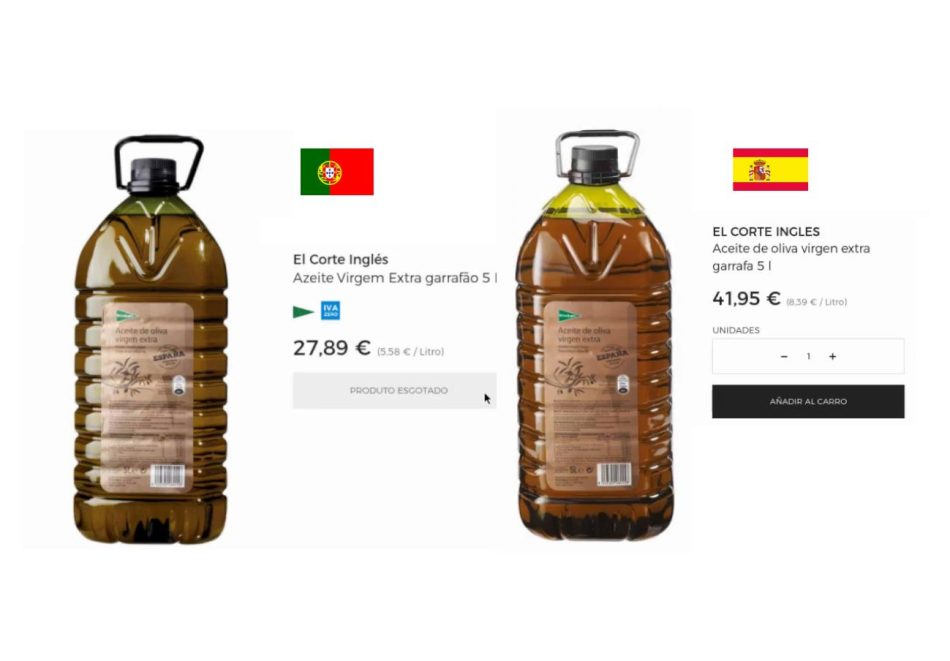 Aceite de oliva virgen extra garrafa 5 l · CARBONELL · Supermercado El  Corte Inglés El Corte Inglés