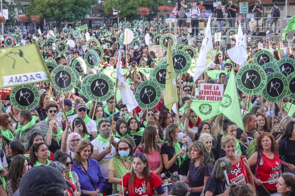 PACMA convoca la manifestación antitaurina más grande del año este sábado en Las Ventas