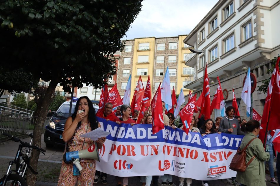 O persoal da sanidade privada manifestarase este xoves no Hospital San Rafael por un convenio digno