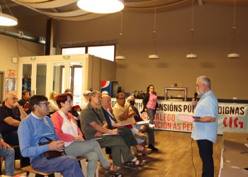 O colectivo de Xubilados/as e Pensionistas da CIG celebra a súa I Xornada de Debate e Convivio