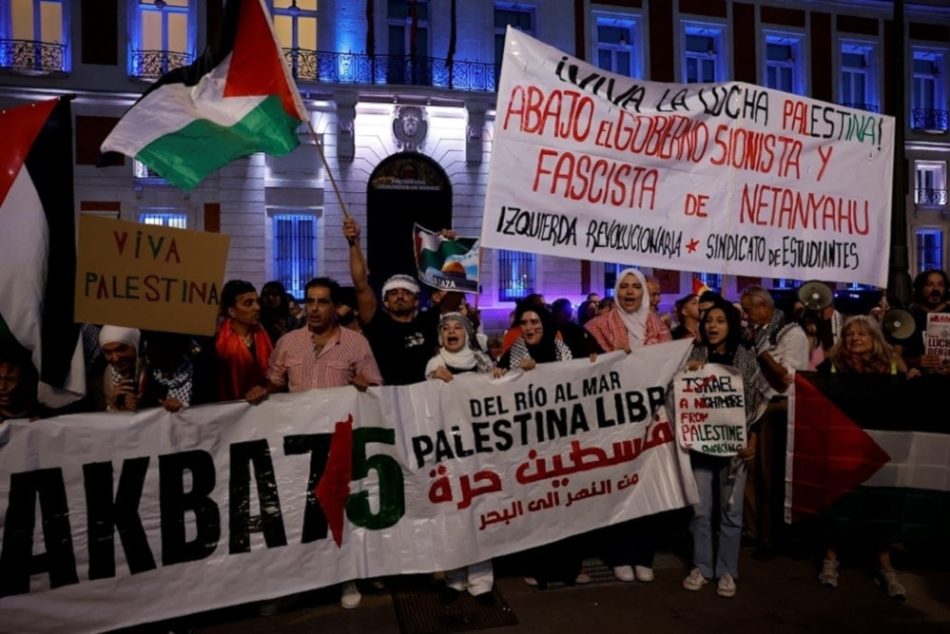 En varios puntos del orbe es patente el apoyo a Palestina