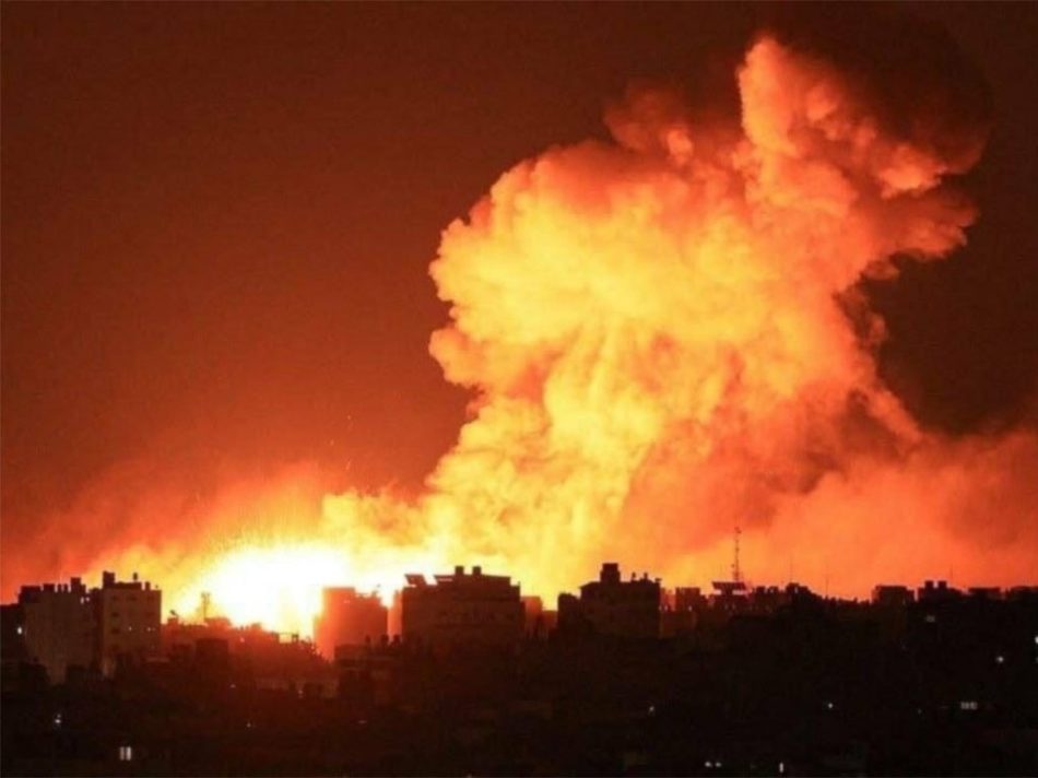 Más de 423.000 palestinos han huido de sus hogares en Gaza por los bombardeos de Israel