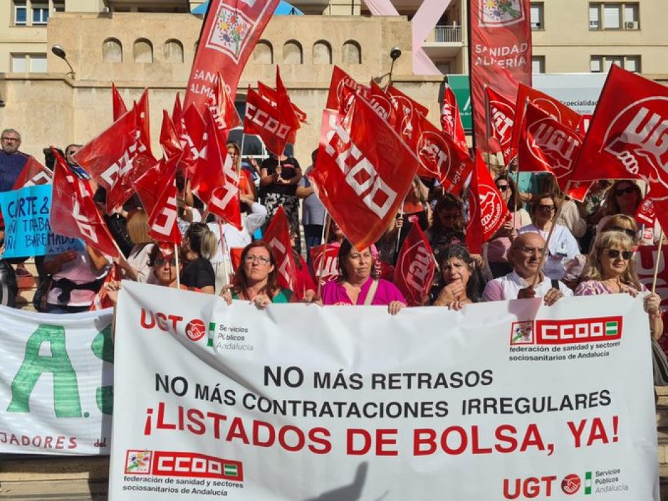 CCOO: «La Junta de Andalucía no negocia y falta al respeto a su personal laboral»