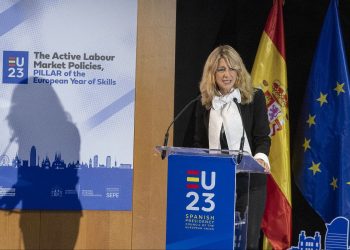 Yolanda Díaz propone que la UE reconozca y garantice el derecho a la formación en el Trabajo en la próxima legislatura europea