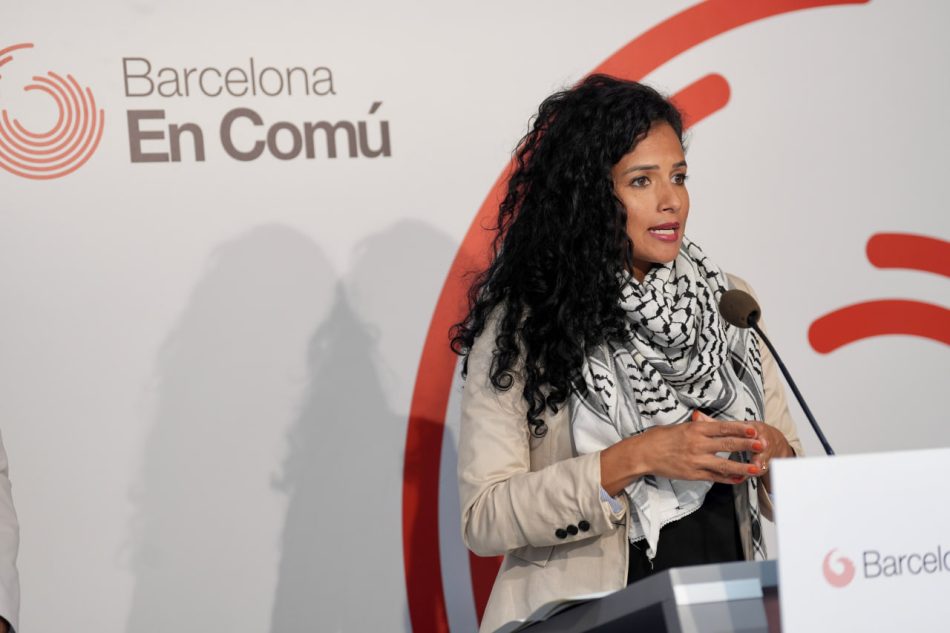 Barcelona en Comú lamenta el posicionament del PSC sobre Palestina, posant-se del costat de PP, Junts i Vox