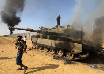 HAMAS afirma haber aplastado 97 vehículos blindados israelíes en Franja de Gaza