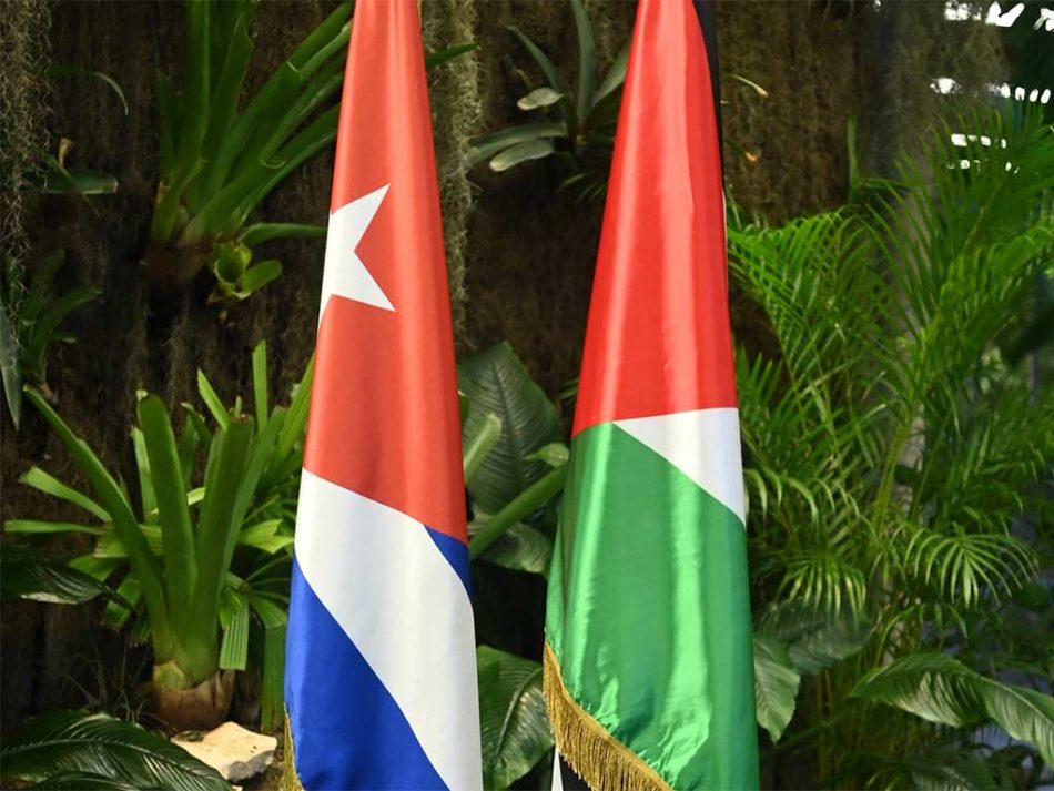 Cuba reafirma inquebrantable apoyo a causa palestina