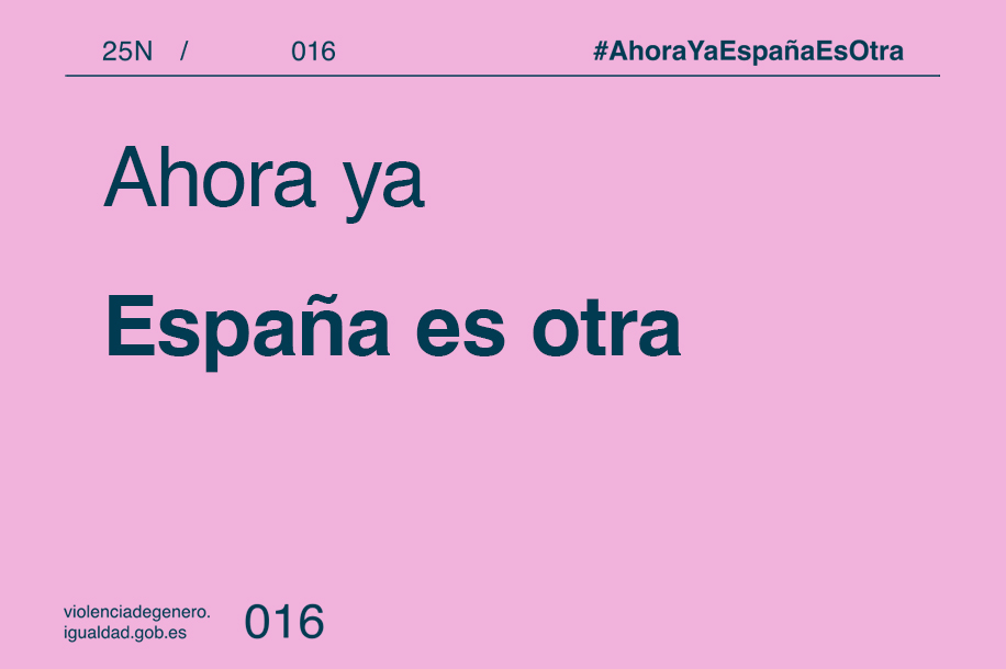 Igualdad Presenta La Campaña “ahora Ya España Es Otra” Con Motivo Del 25n Día Internacional 4544