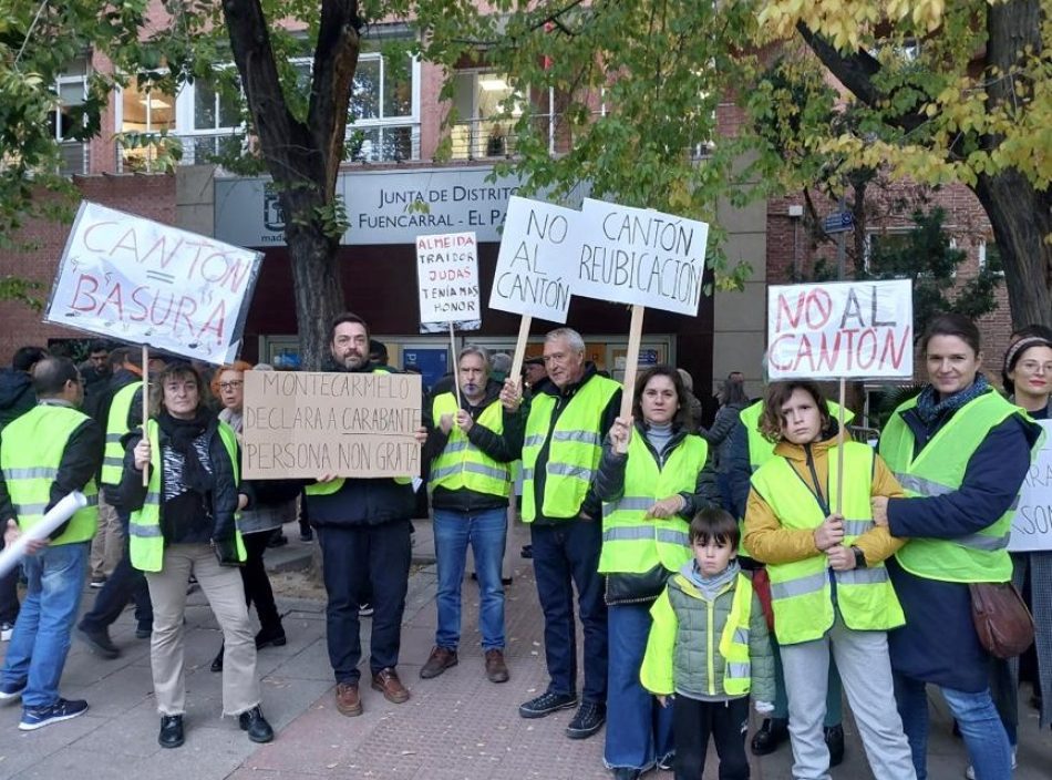 Nuevo fin de semana de protestas contra cantones del Ayuntamiento de Madrid