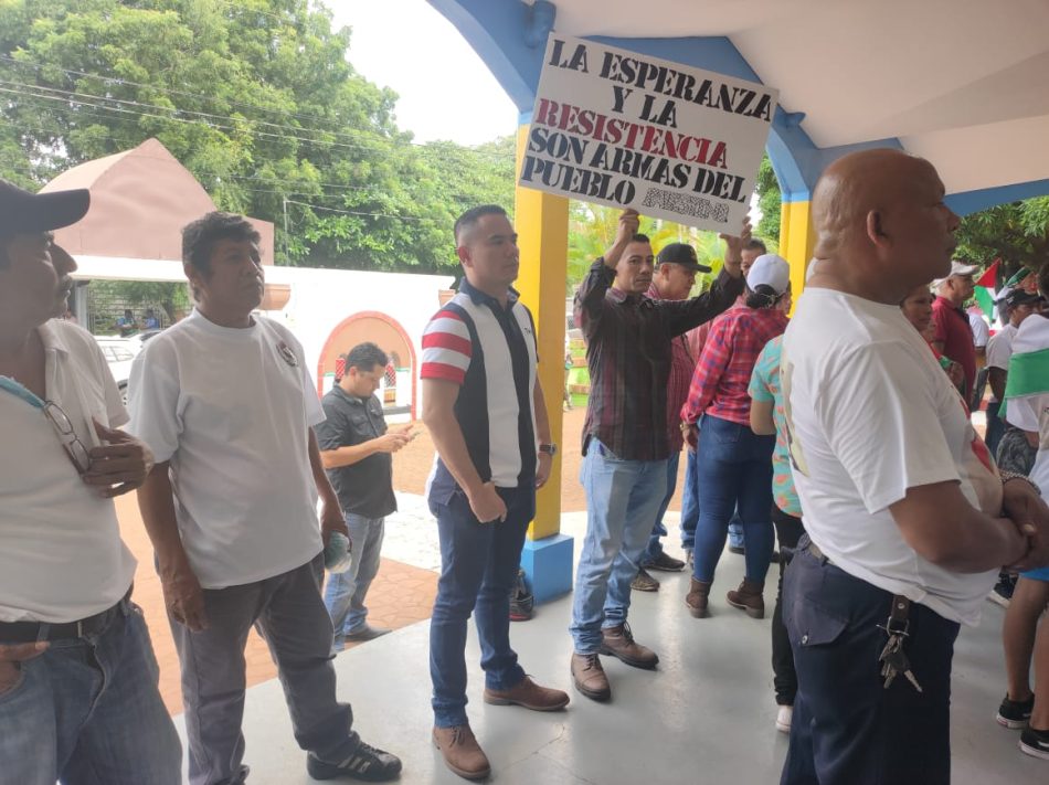 Realizan un acto en solidaridad con el pueblo palestino en Managua