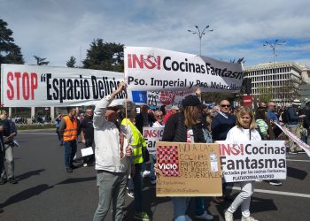 Recaudan fondos para enfrentarse al recurso judicial del Ayuntamiento de Madrid al fallo que anula la licencia de la cocina fantasma del Paseo Imperial, 8