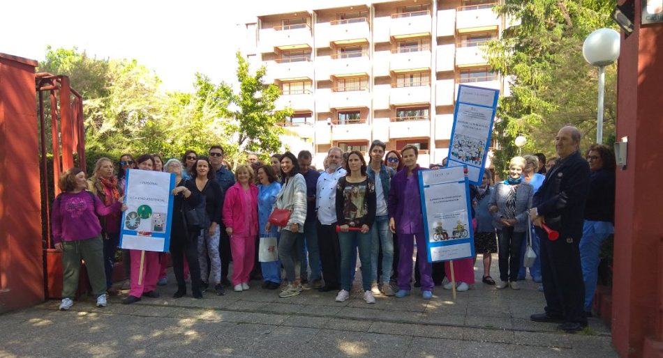 IU denuncia la precariedad asistencial en la residencia de la Junta de Castilla y León en Palencia, Puente de Hierro