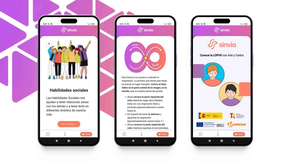 SINVIA: la app que ayuda a comprender, detectar y prevenir los diferentes tipos de violencia en la adolescencia