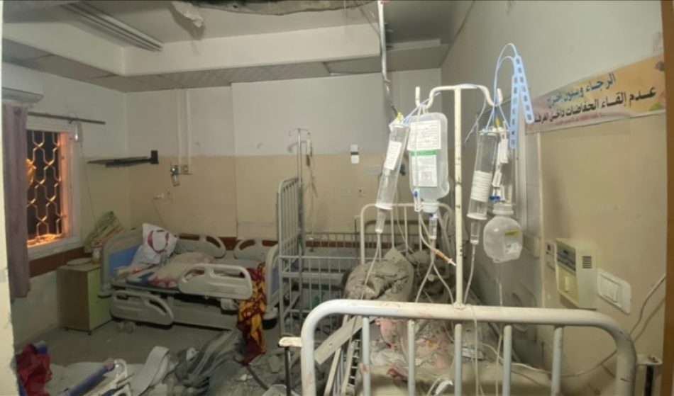 Fuerzas de “Israel” asedian el hospital Kamal Adwan en Gaza