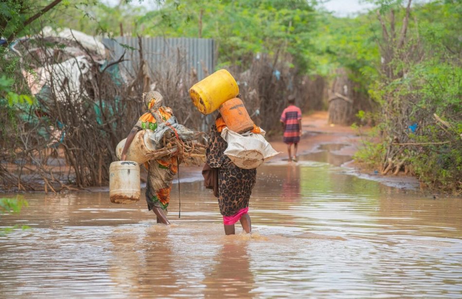 ACNUR pide una acción global urgente en la COP28, destacando el impacto del cambio climático en la crisis de desplazamiento