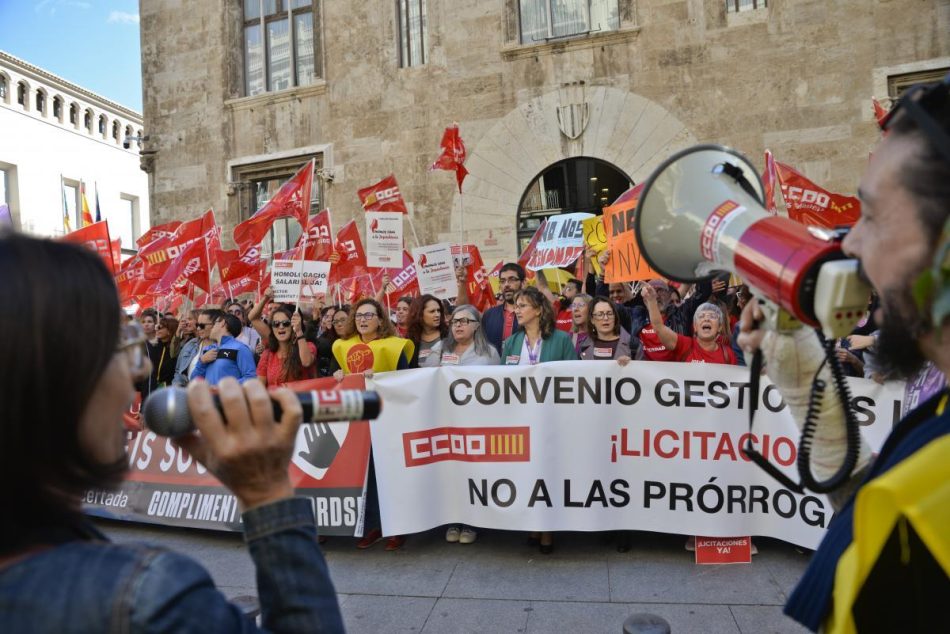 CCOO PV presenta alegaciones de oposición a la modificación del Decreto de Tipología planteada por Conselleria