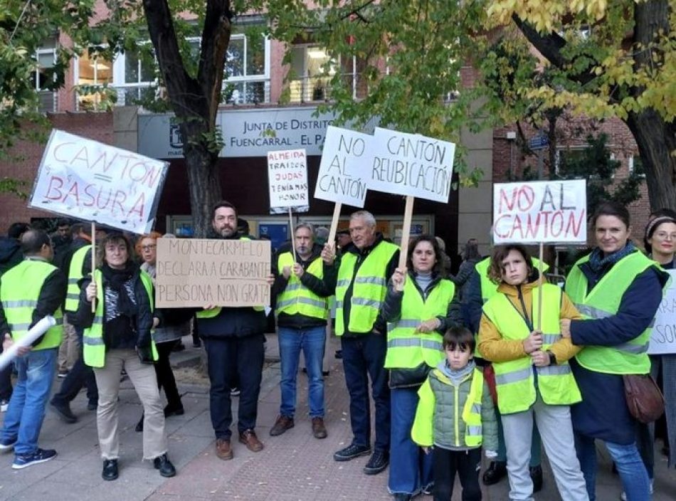 La Plataforma del cantón de Vicálvaro ante la noticia de Fiscalía que reconoce el malestar de los vecinos, la falta de transparencia y que existen mejores alternativas para la ubicación del cantón