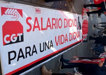 «Desde CGT damos la bienvenida a la subida del salario mínimo interprofesional (SMI), pero la valoramos insuficiente»