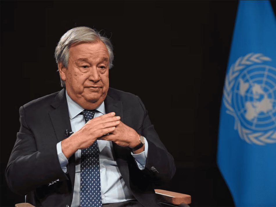 Guterres exige garantizar la labor de la Unrwa tras la acusaciones de Israel a sus miembros