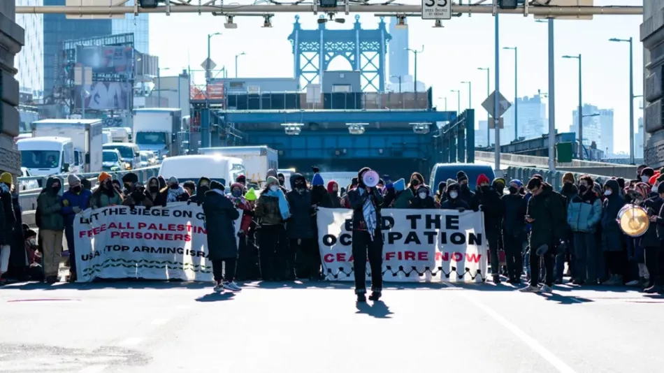 Protestas a favor de Palestina en Nueva York, más de 300 arrestos
